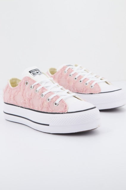 CONVERSE CHUCK TAYLOR ALL STAR LIFT CANVAS LTD en color ROSA  (2)