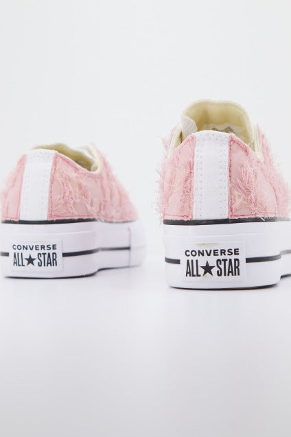 CONVERSE CHUCK TAYLOR ALL STAR LIFT CANVAS LTD en color ROSA  (3)