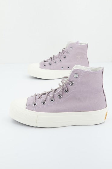 CONVERSE CHUCK TAYLOR ALL STAR LIFT HI LUCID en color VIOLETA  (2)