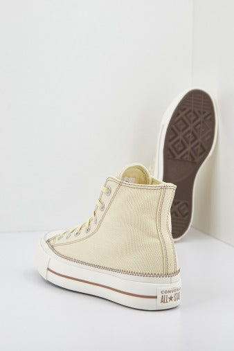 CONVERSE CHUCK TAYLOR ALL STAR LIFT PLATFORM CONTRAST STITCHING en color AMARILLO  (3)