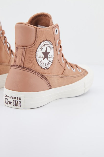 CONVERSE CHUCK TAYLOR ALL STAR PATCHWORK en color MARRON CLARO  (2)