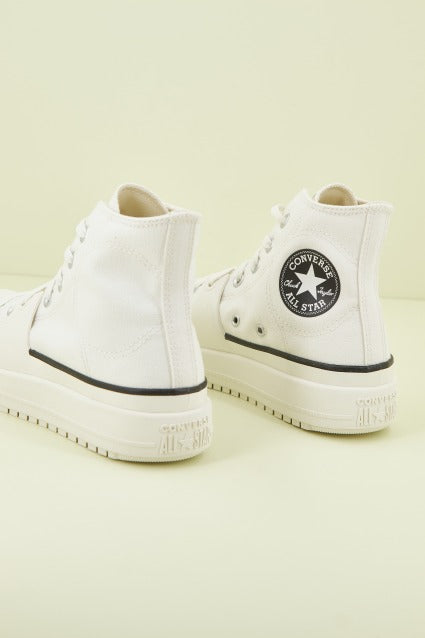 CONVERSE CHUCK TAYLOR ALL STAR CONSTRUCT HI en color BLANCO  (4)