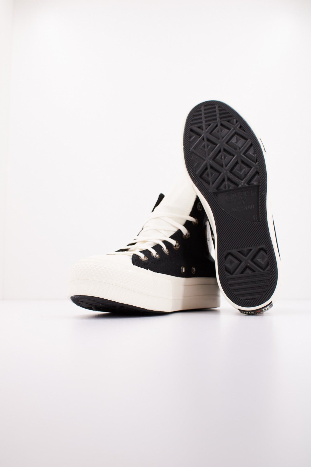 CONVERSE CHUCK TAYLOR ALL STAR LIFT PLATFORM TORTOISE en color NEGRO  (4)