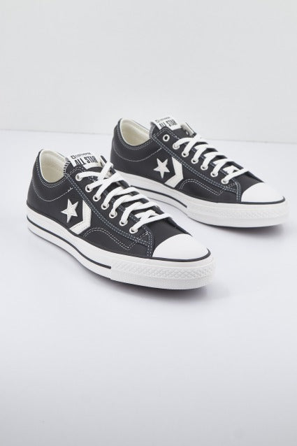 CONVERSE STAR PLAYER  FALL LEATHER en color NEGRO  (1)