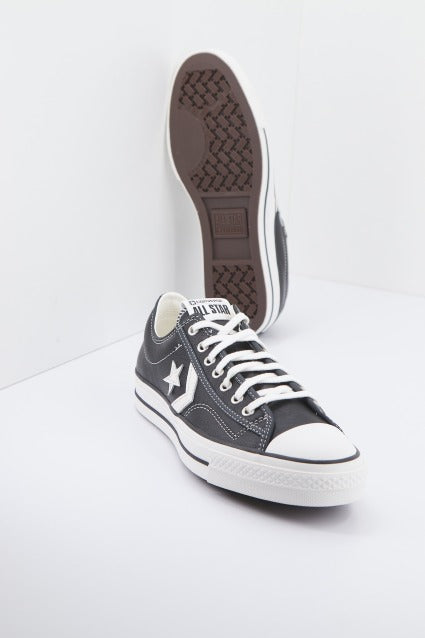 CONVERSE STAR PLAYER  FALL LEATHER en color NEGRO  (2)