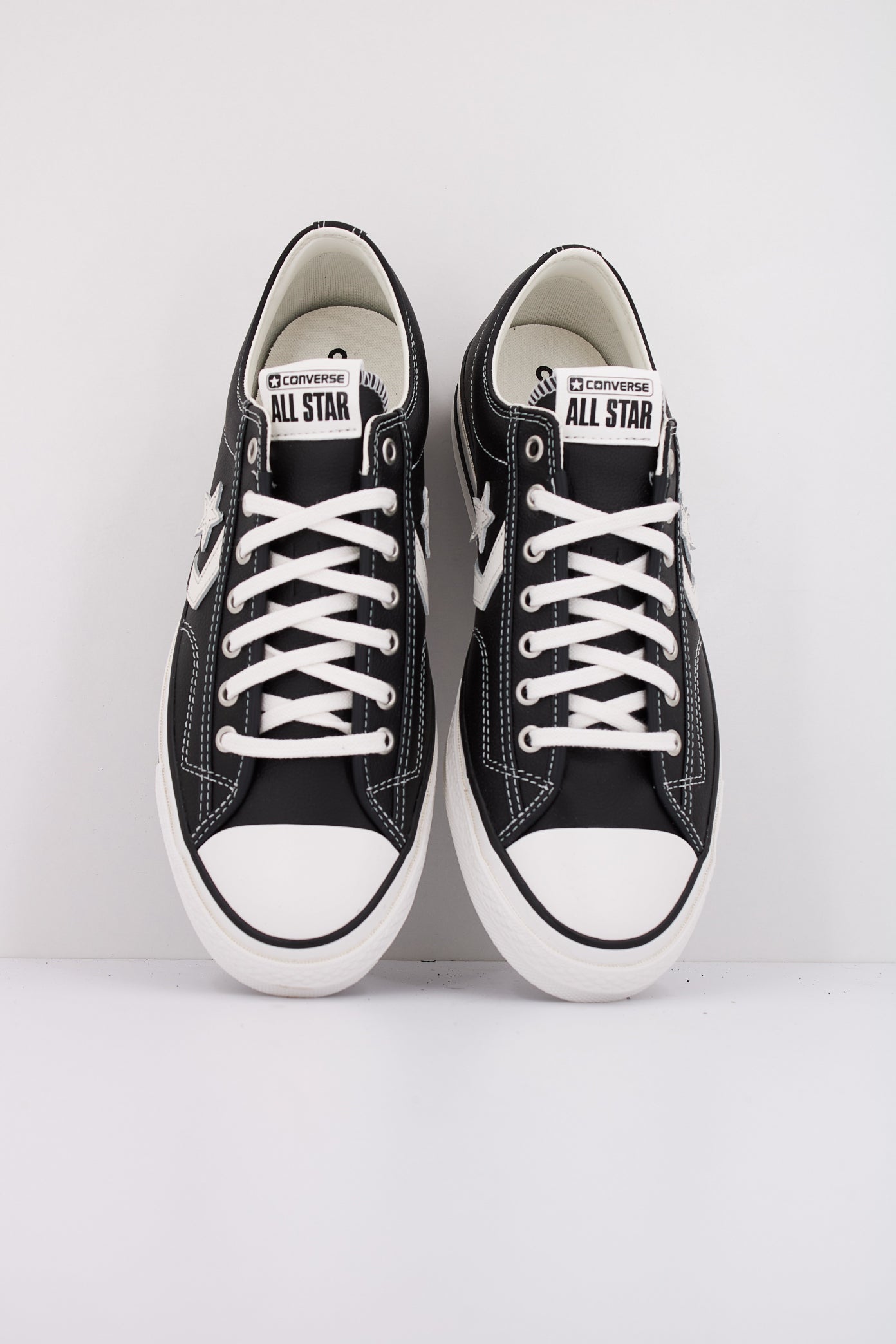 CONVERSE STAR PLAYER  FALL LEATHER en color NEGRO  (3)