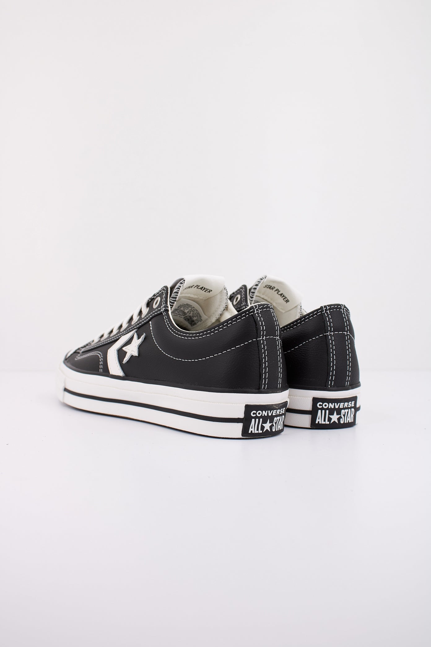 CONVERSE STAR PLAYER  FALL LEATHER en color NEGRO  (4)