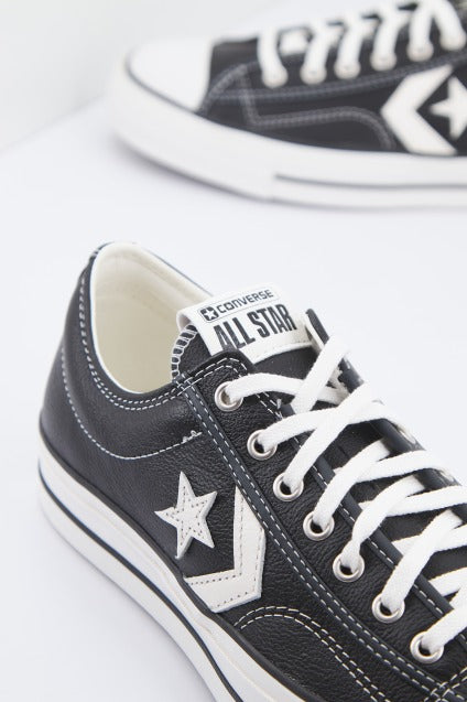 CONVERSE STAR PLAYER  FALL LEATHER en color NEGRO  (4)