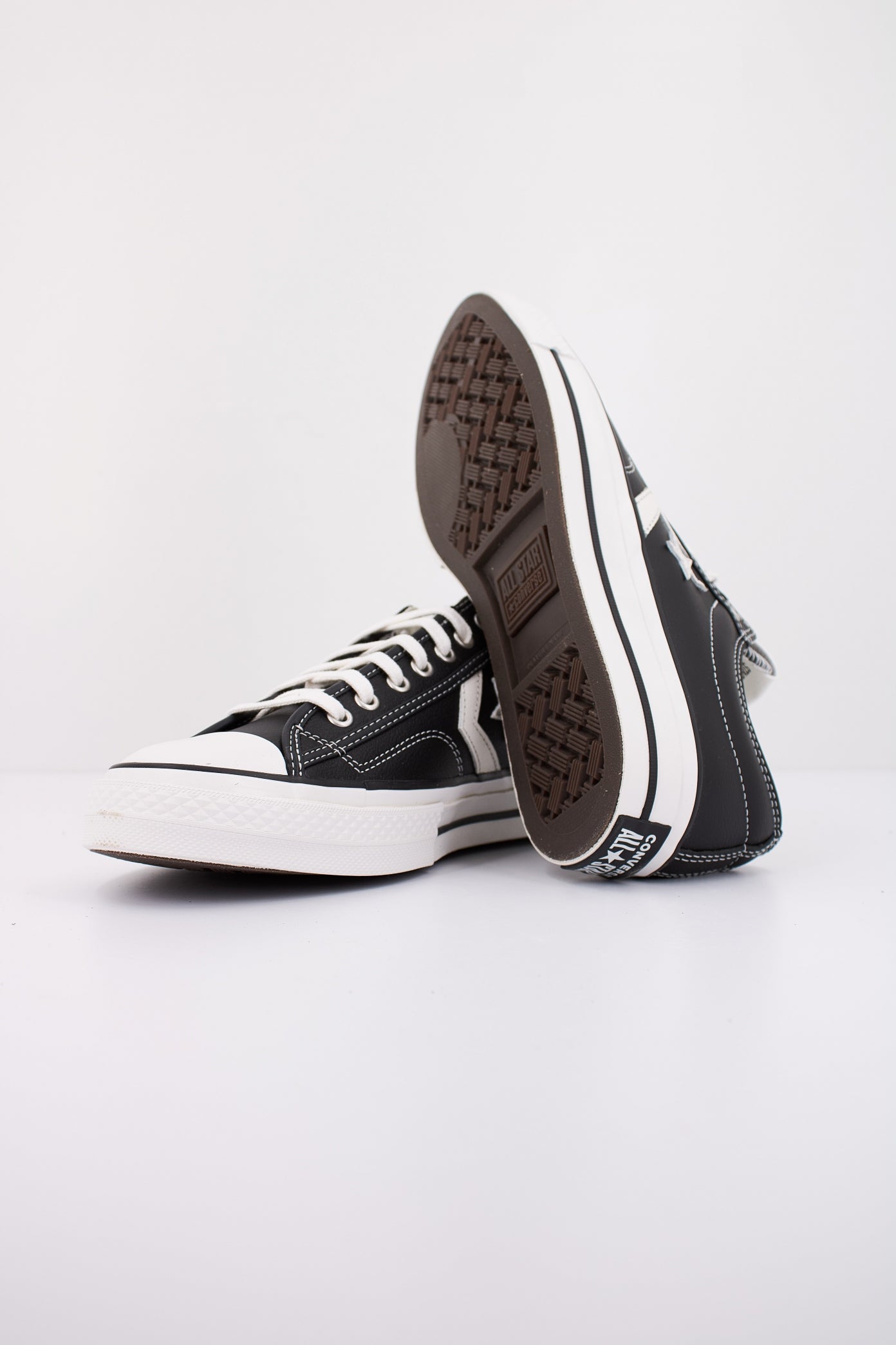 CONVERSE STAR PLAYER  FALL LEATHER en color NEGRO  (5)