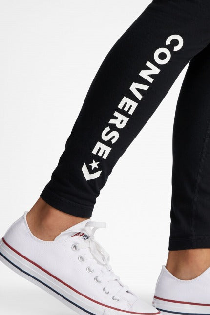 CONVERSE LEGGING WORDMARK en color NEGRO  (3)