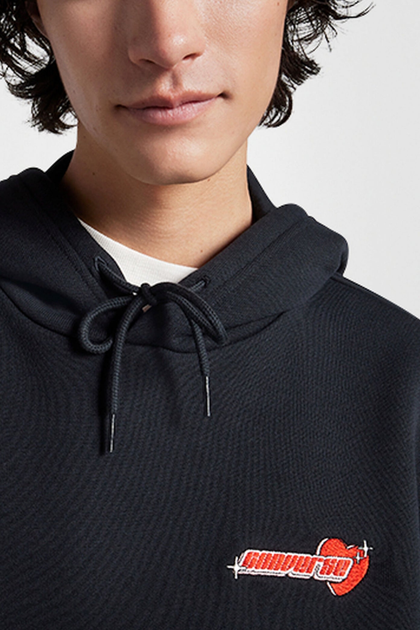 CONVERSE BEMYK OVERSIZED HOODIE en color NEGRO  (4)