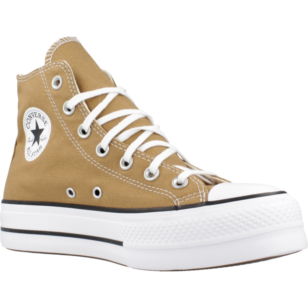 CONVERSE CHUCK TAYLOR ALL STAR PLATFORM en color MARRON  (5)