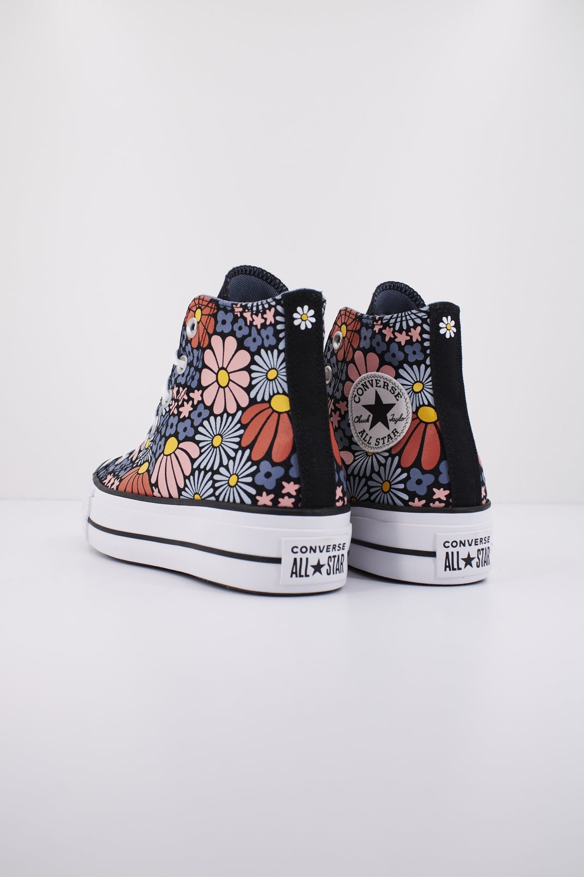 CONVERSE CHUCK TAYLOR ALL STAR LIFT HI en color FLORAL  (3)