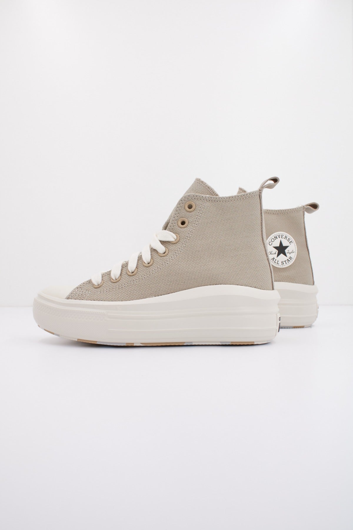 CONVERSE CHUCK TAYLOR ALL STAR MOVE HI en color MARRON CLARO  (1)