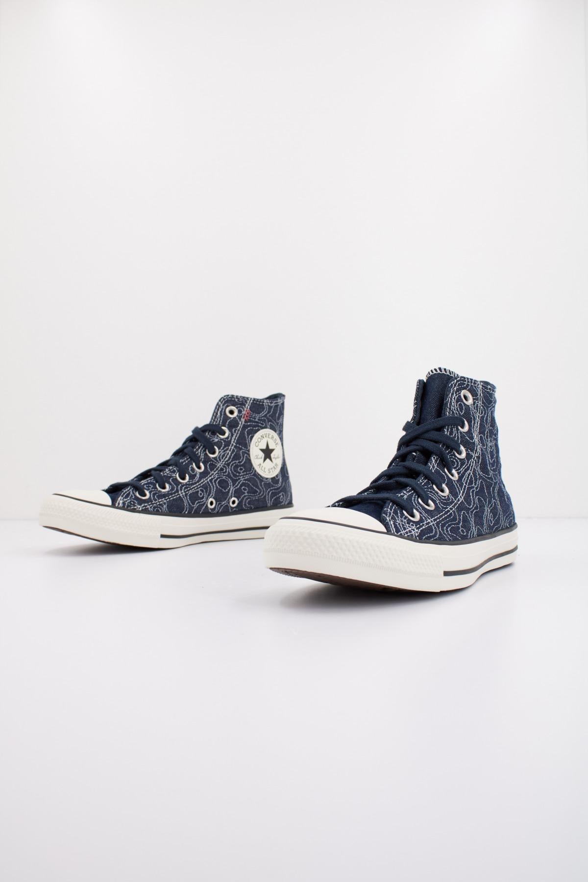 CONVERSE CHUCK TAYLOR ALL STAR HI en color AZUL  (2)