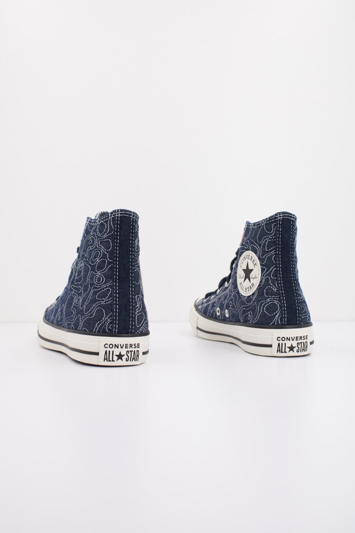 CONVERSE CHUCK TAYLOR ALL STAR HI en color AZUL  (3)