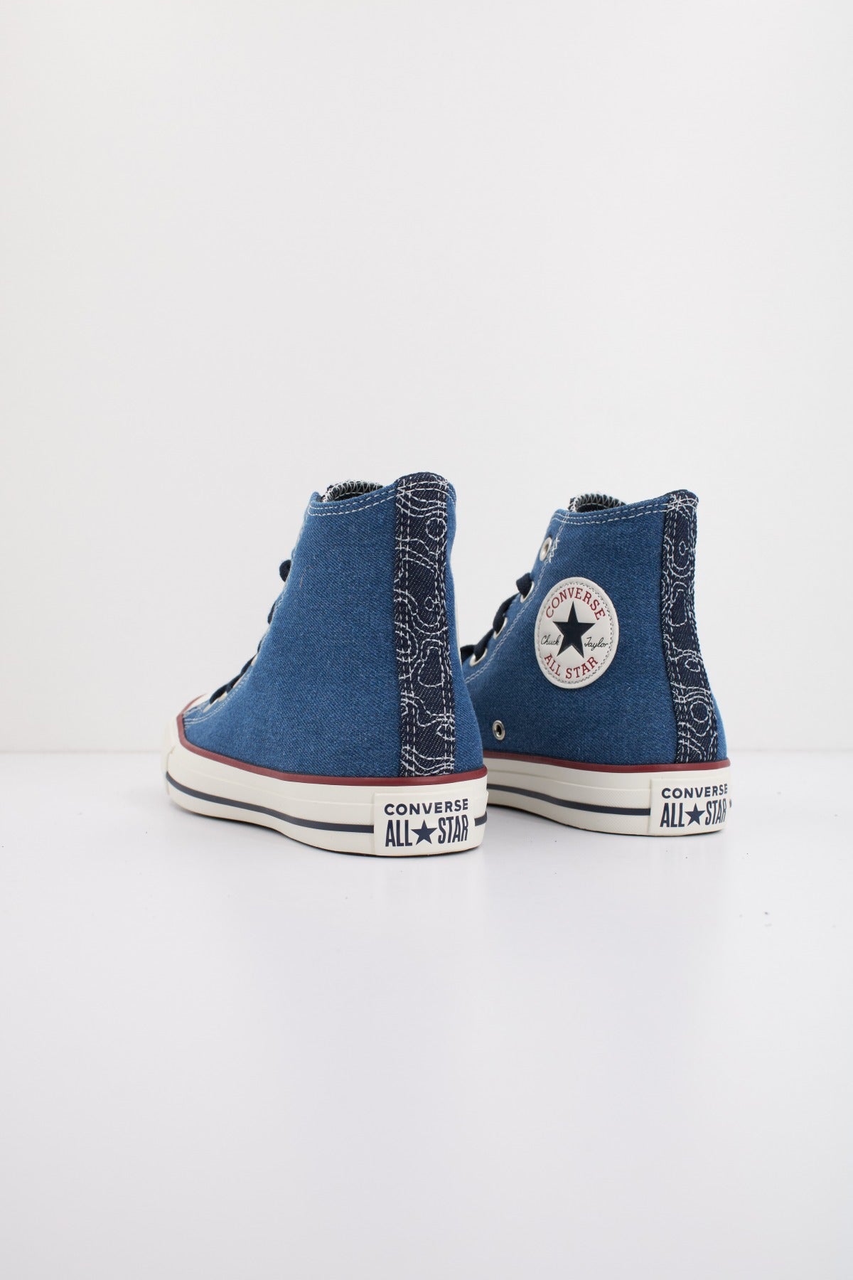 CONVERSE CHUCK TAYLOR ALL STAR HI en color AZUL  (3)