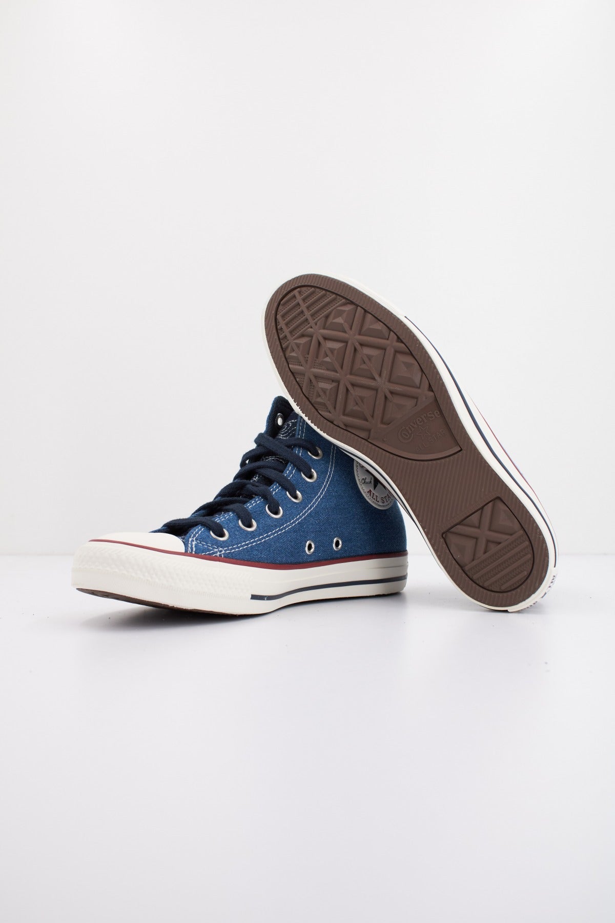 CONVERSE CHUCK TAYLOR ALL STAR HI en color AZUL  (4)