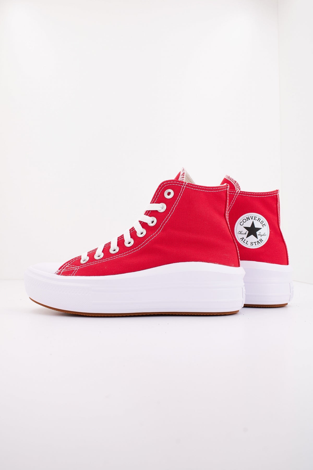 CONVERSE CHUCK TAYLOR ALL STAR MOVE PLATFORM en color ROJO  (1)