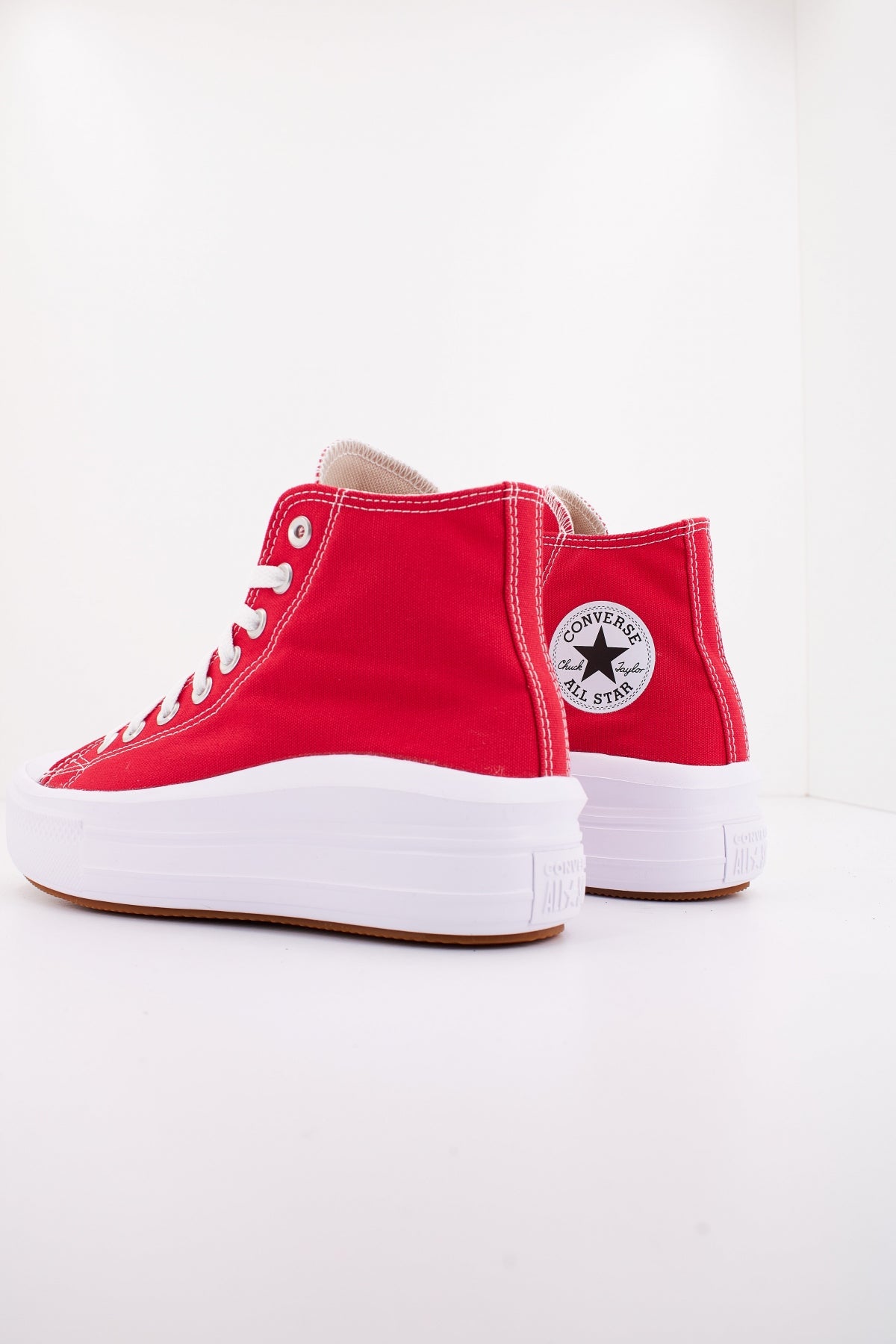 CONVERSE CHUCK TAYLOR ALL STAR MOVE PLATFORM en color ROJO  (3)