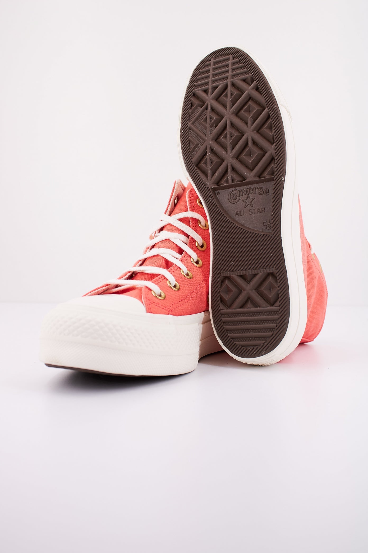 CONVERSE CHUCK TAYLOR ALL STAR LIFT HI en color ROSA  (5)