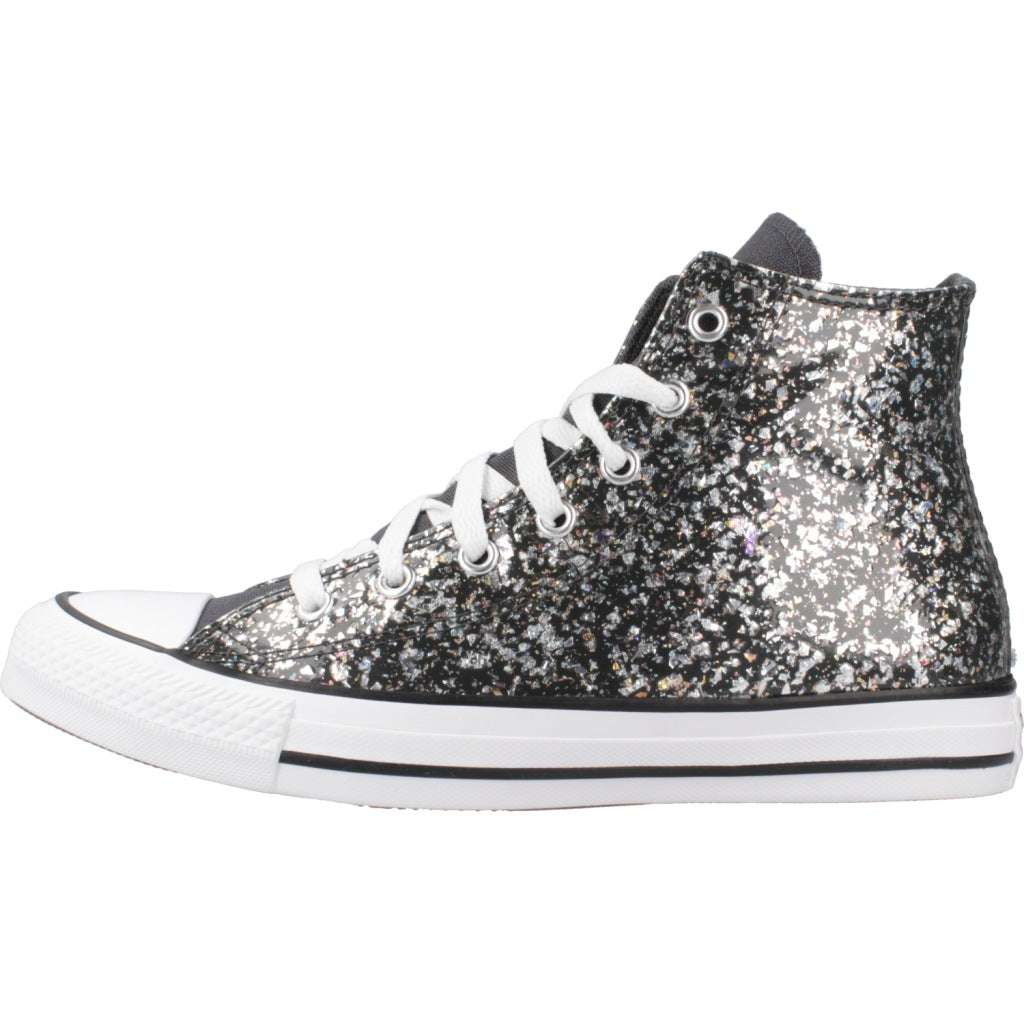 CONVERSE  CHUCK TAYLOR ALL STAR GLITTER en color NEGRO  (2)