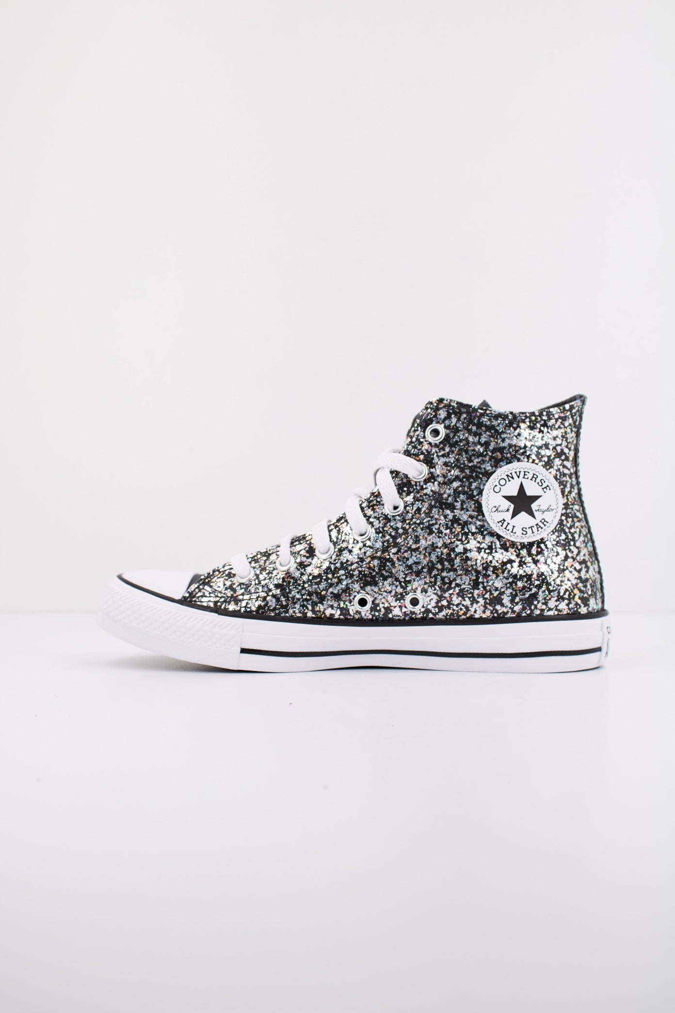 CONVERSE  CHUCK TAYLOR ALL STAR GLITTER en color NEGRO  (1)