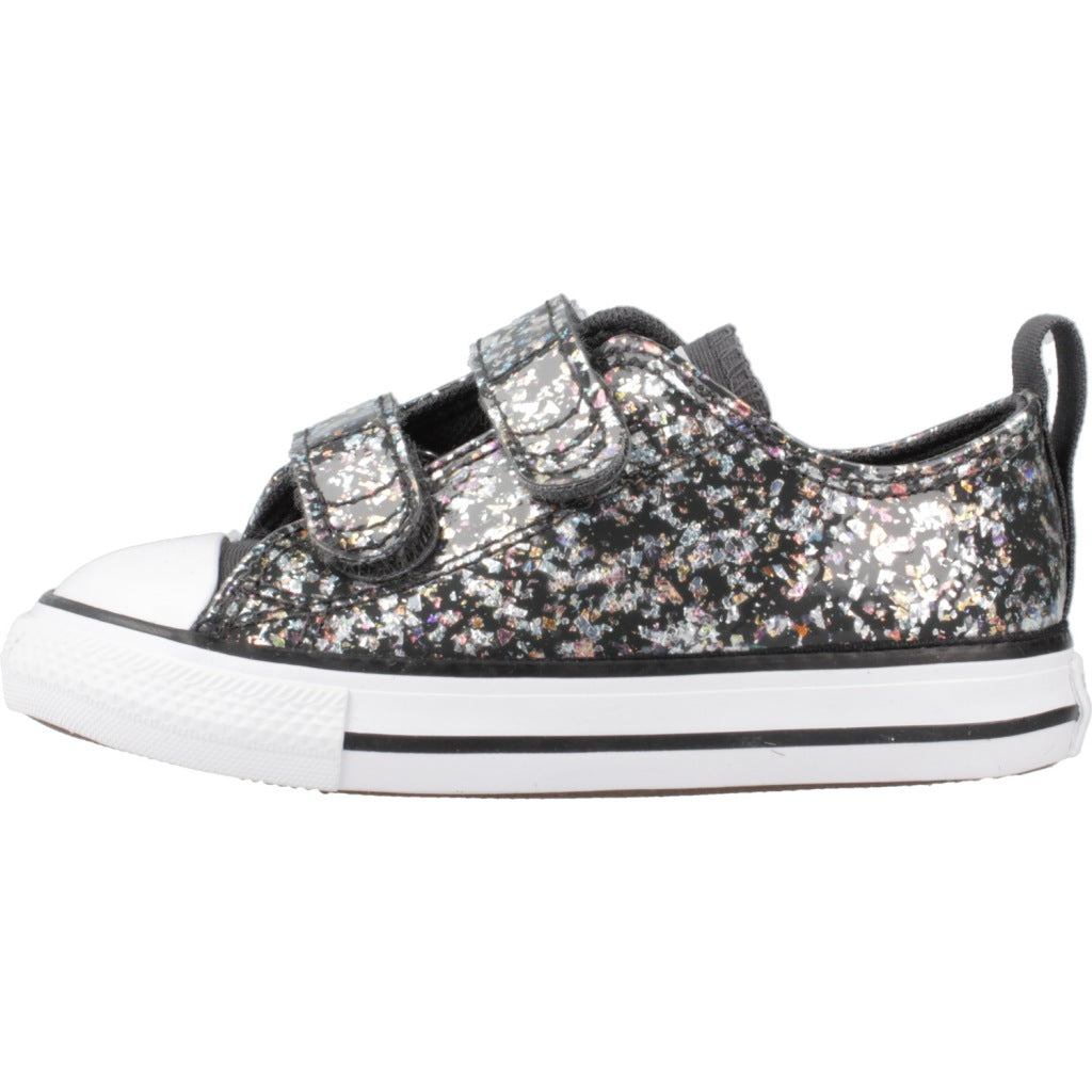 CONVERSE CHUCK TAYLOR ALL STAR GLITTER EASY-ON en color NEGRO  (2)