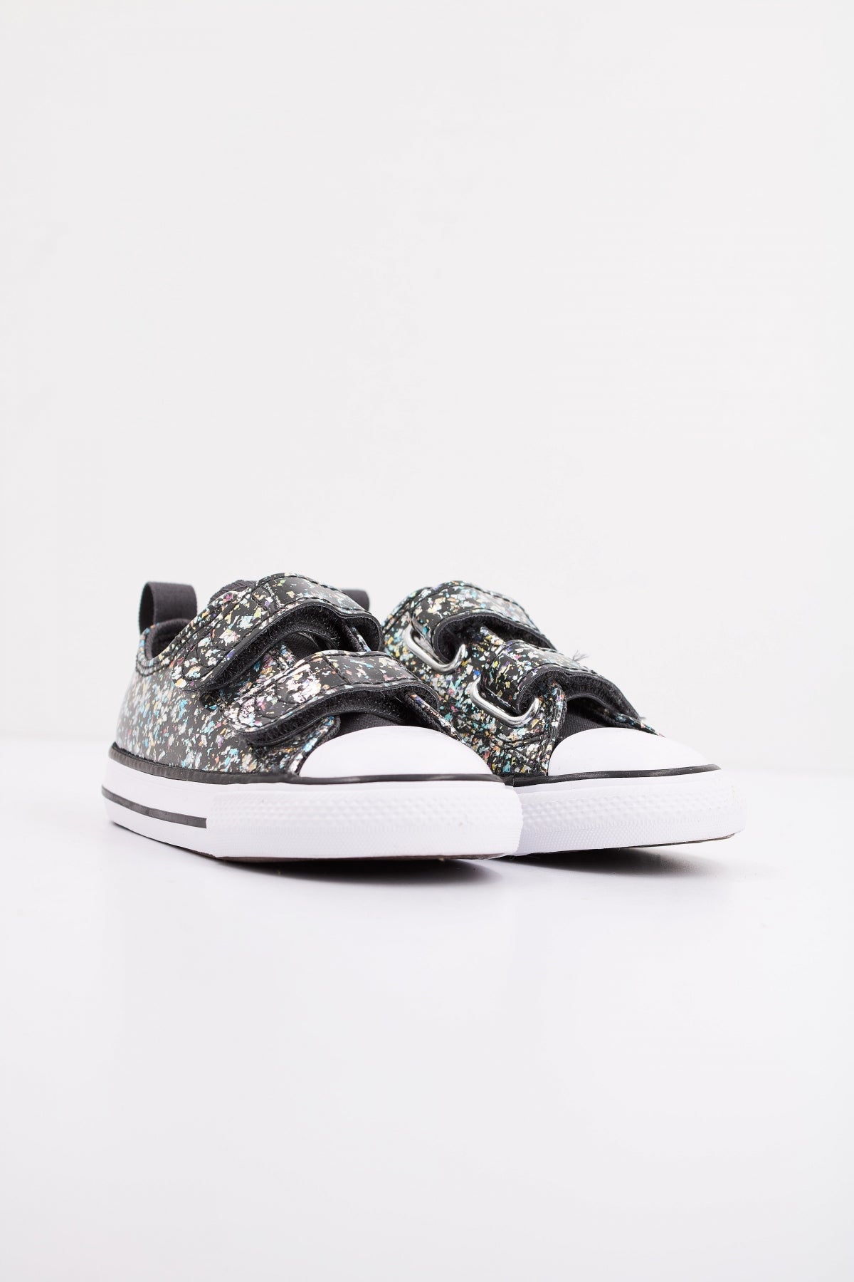 CONVERSE CHUCK TAYLOR ALL STAR GLITTER EASY-ON en color NEGRO  (2)