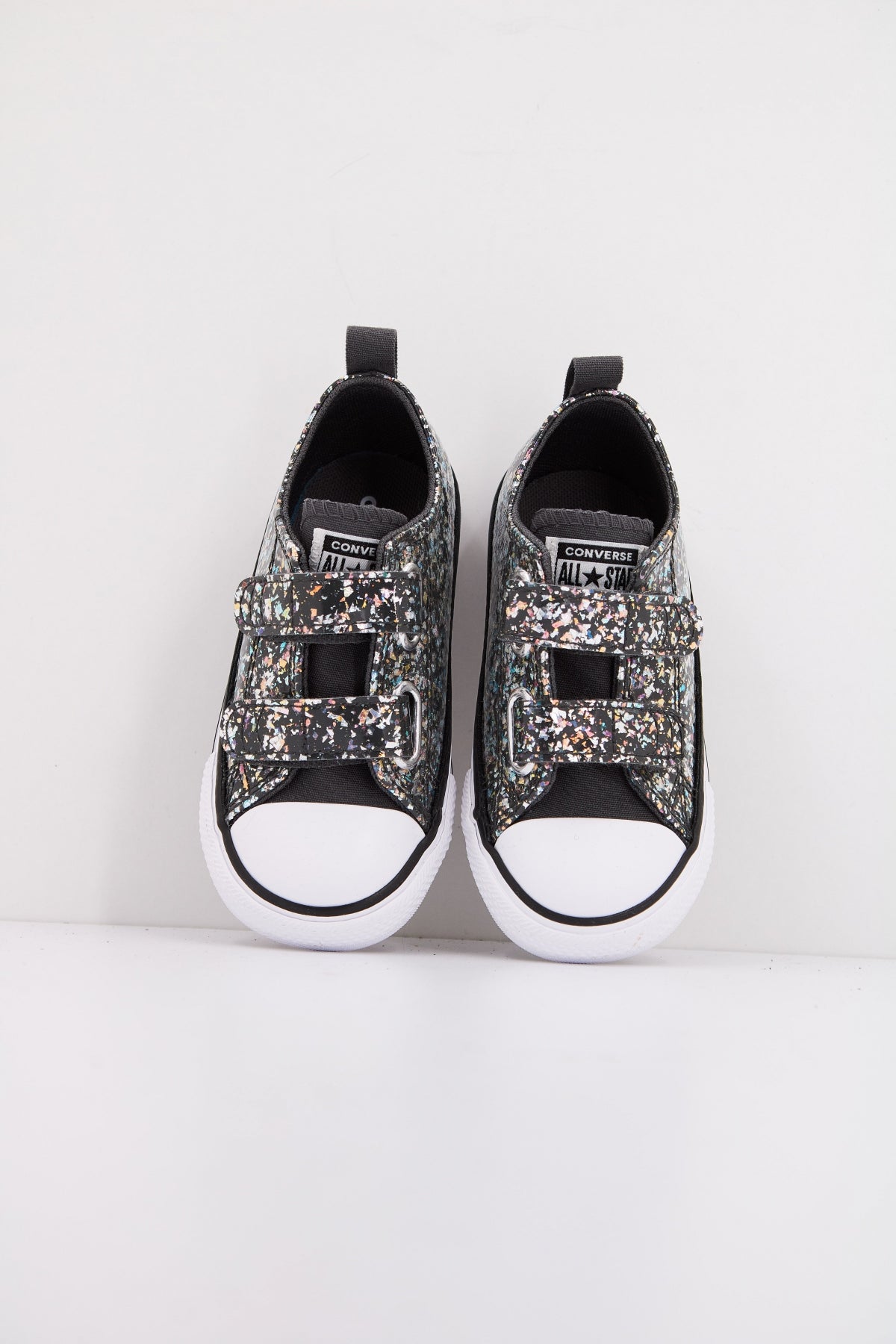 CONVERSE CHUCK TAYLOR ALL STAR GLITTER EASY-ON en color NEGRO  (3)