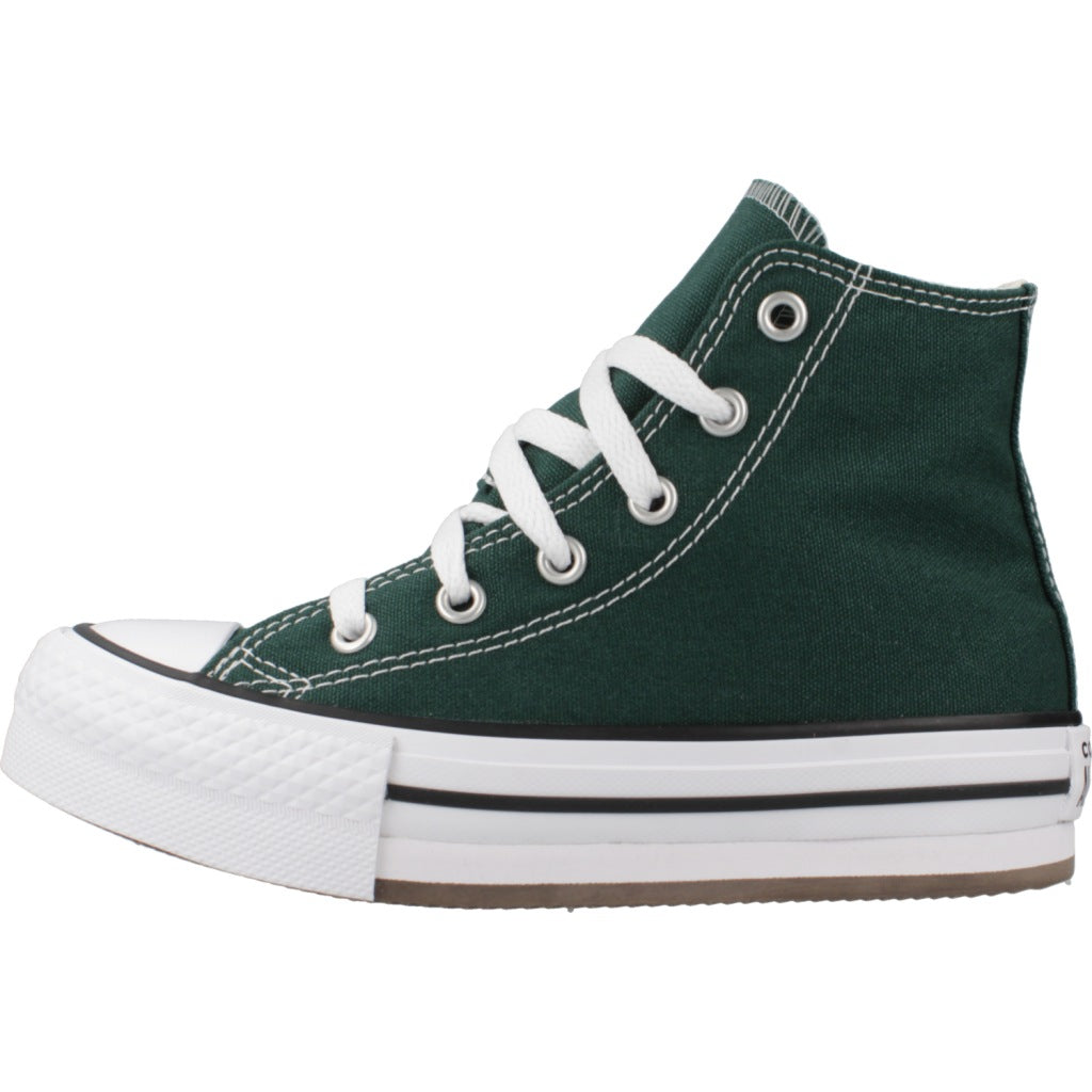 CONVERSE EVA LIFT HI en color VERDE  (2)