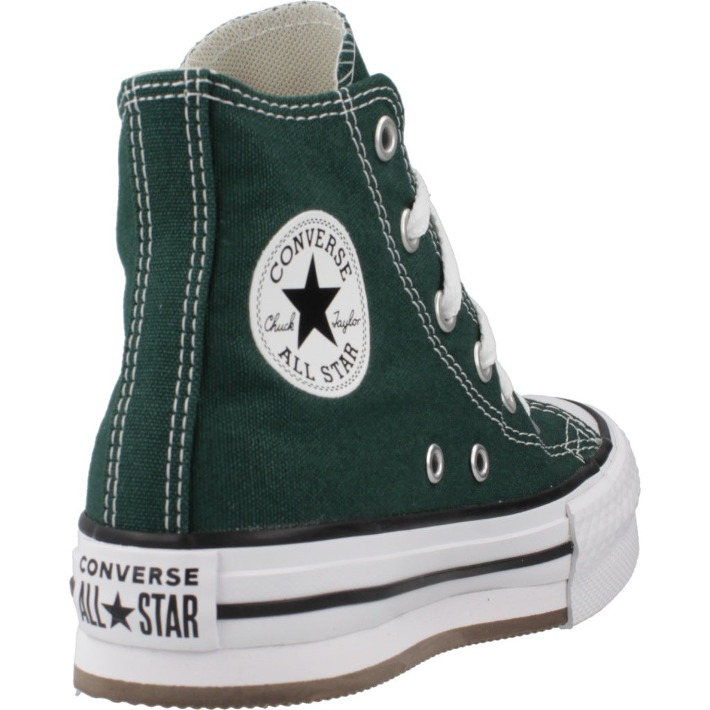 CONVERSE EVA LIFT HI en color VERDE  (3)