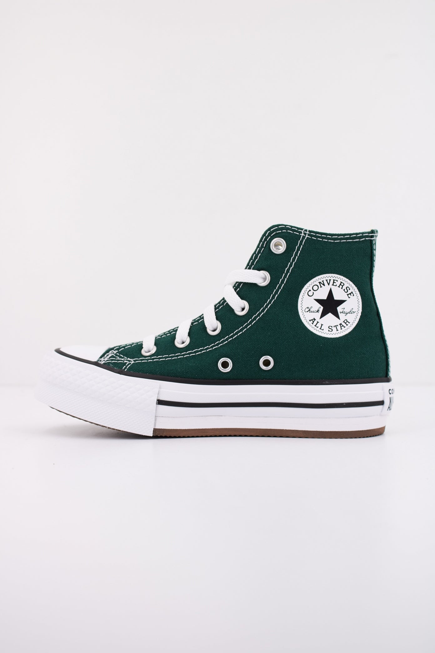 CONVERSE EVA LIFT HI en color VERDE  (1)