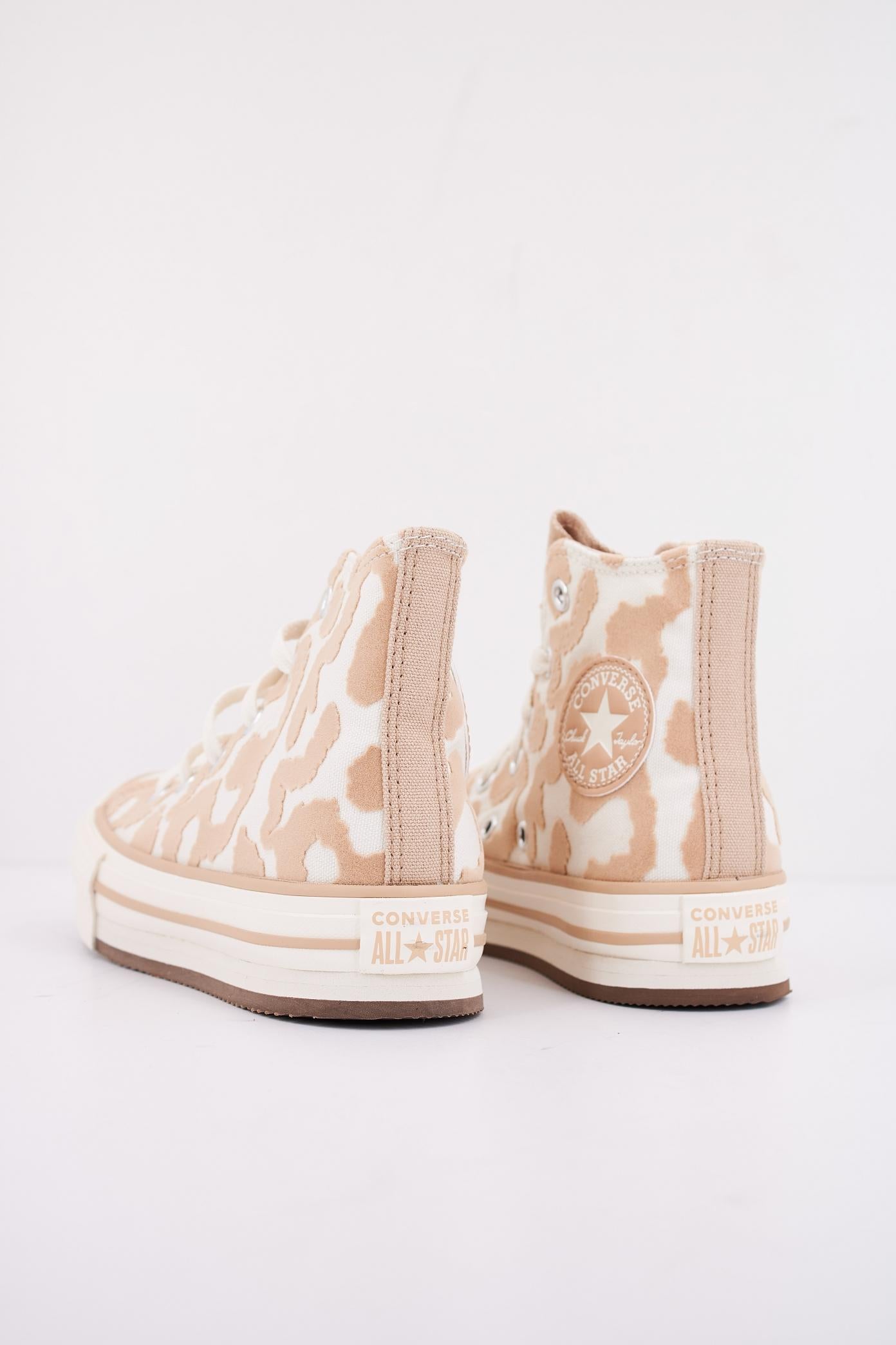 CONVERSE CHUCK TAYLOR ALL STAR EVA LIFT LEOPARD en color ANIMAL PRINT  (4)