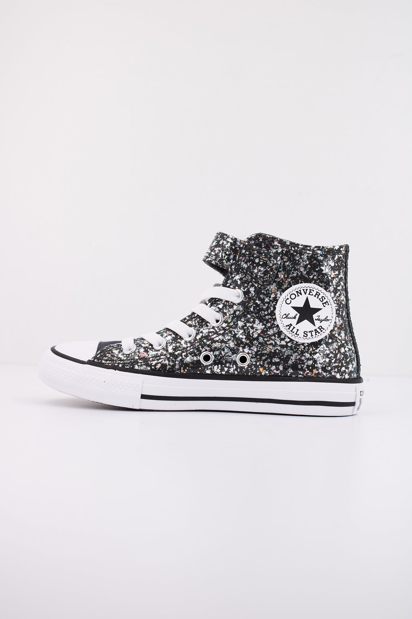 CONVERSE CHUCK TAYLOR ALL STAR GLITTER EASY-ON en color NEGRO  (1)