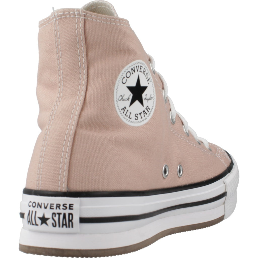 CONVERSE EVA LIFT HI DUSTY en color ROSA  (3)