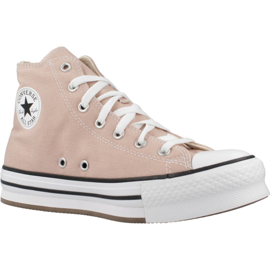 CONVERSE EVA LIFT HI DUSTY en color ROSA  (5)