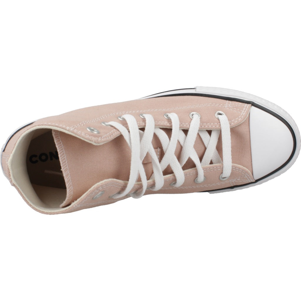 CONVERSE EVA LIFT HI DUSTY en color ROSA  (7)