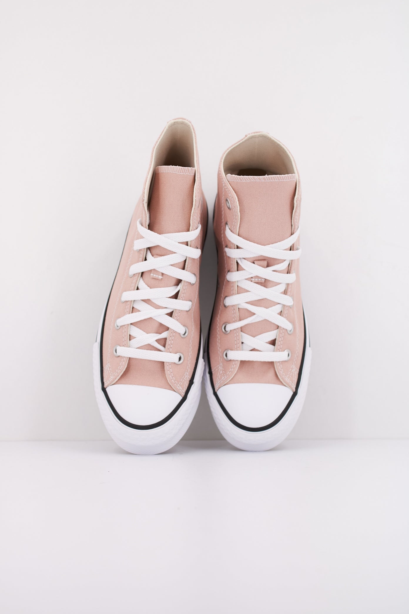 CONVERSE EVA LIFT HI DUSTY en color ROSA  (3)