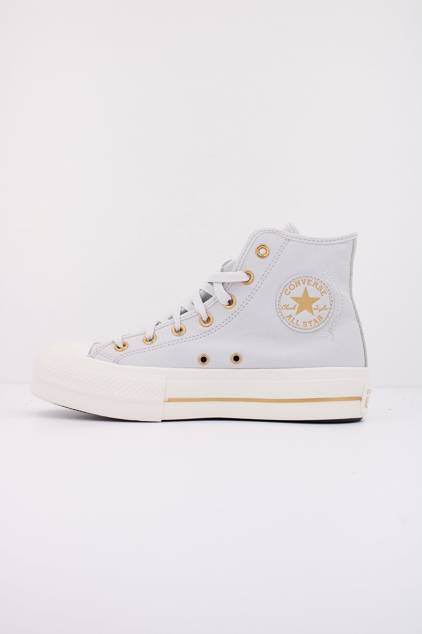 CONVERSE CTAS LIFT HI BARELY en color GRIS  (1)