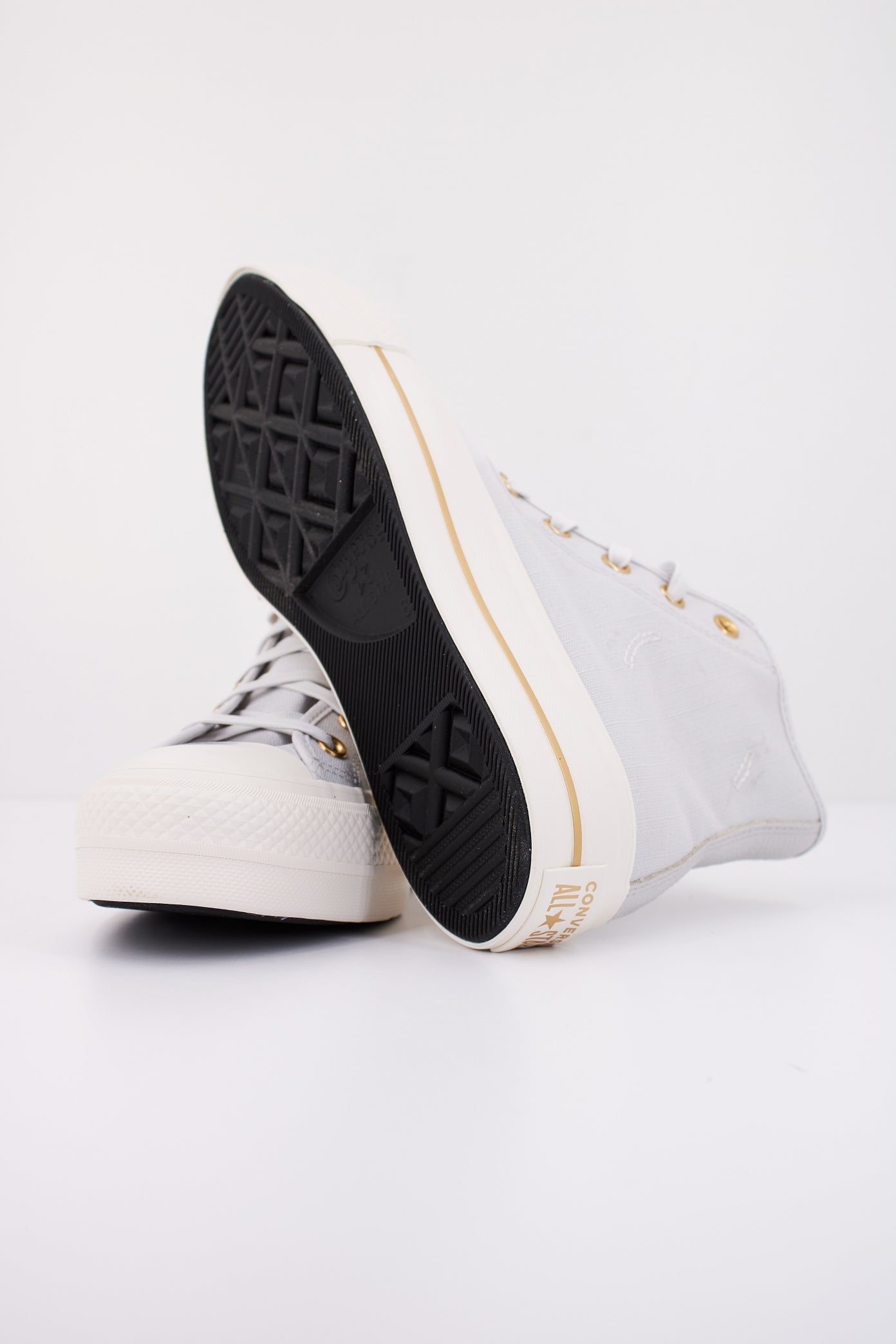 CONVERSE CTAS LIFT HI BARELY en color GRIS  (5)