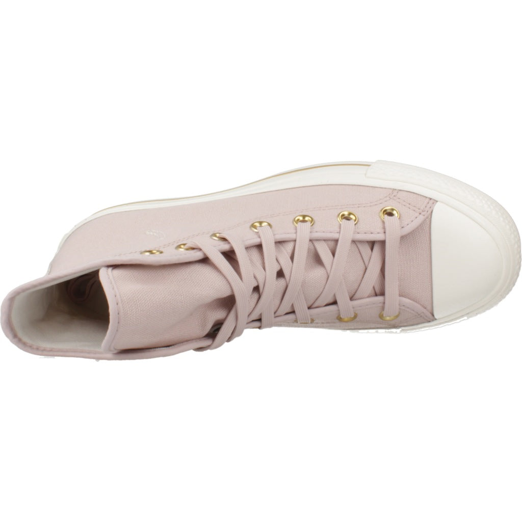 CONVERSE CHUCK TAYLOR ALL STAR LIFT HI FLUSH en color ROSA  (7)