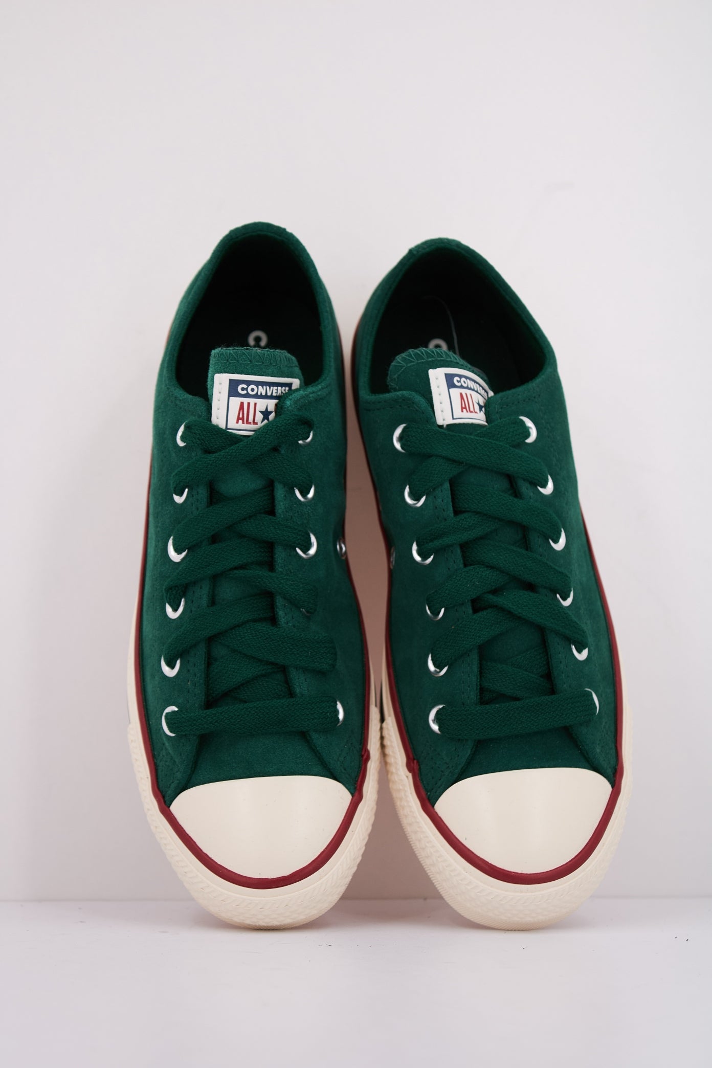 CONVERSE CHUCK TAYLOR ALL STAR SUEDE en color VERDE  (3)