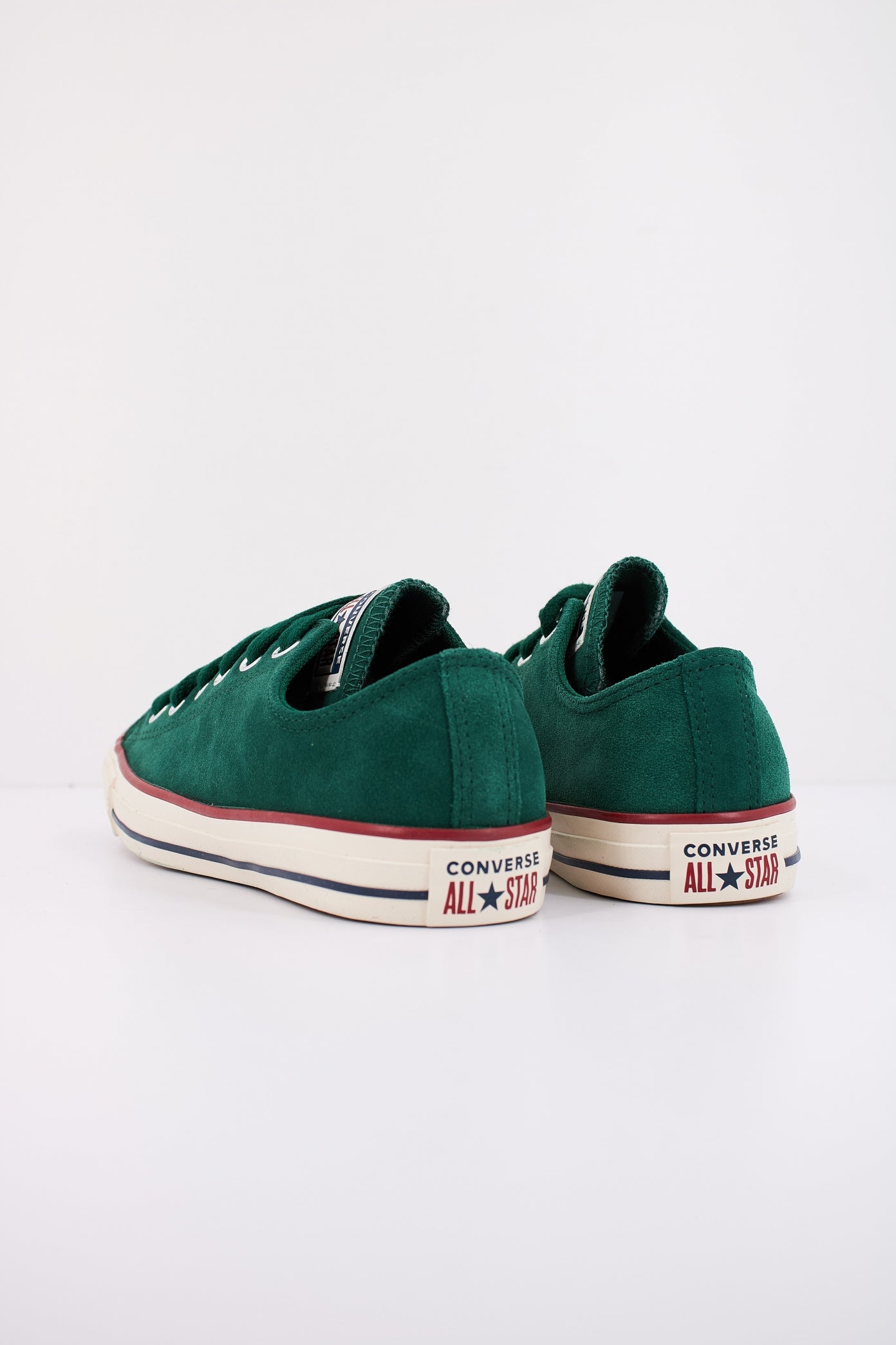 CONVERSE CHUCK TAYLOR ALL STAR SUEDE en color VERDE  (4)