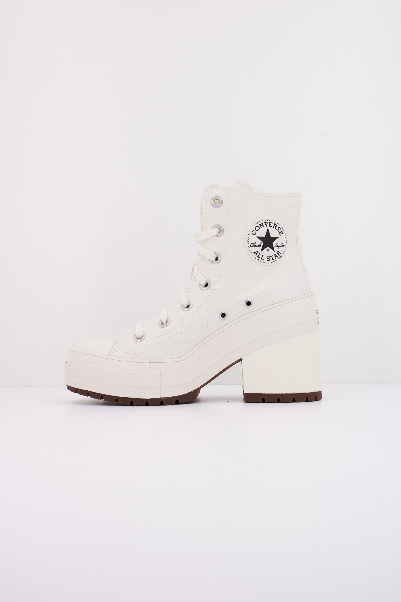 CONVERSE CHUCK  DE LUXE HEEL en color BLANCO  (1)