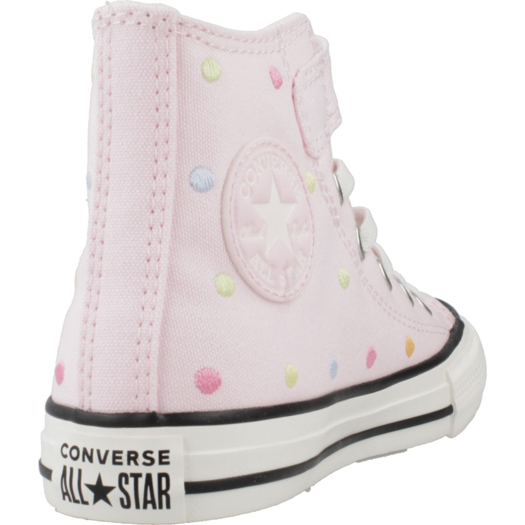 CONVERSE CHUCK TAYLOR ALL STAR EMBROIDERED POLKA DOTS EASY ON en color ROSA  (3)