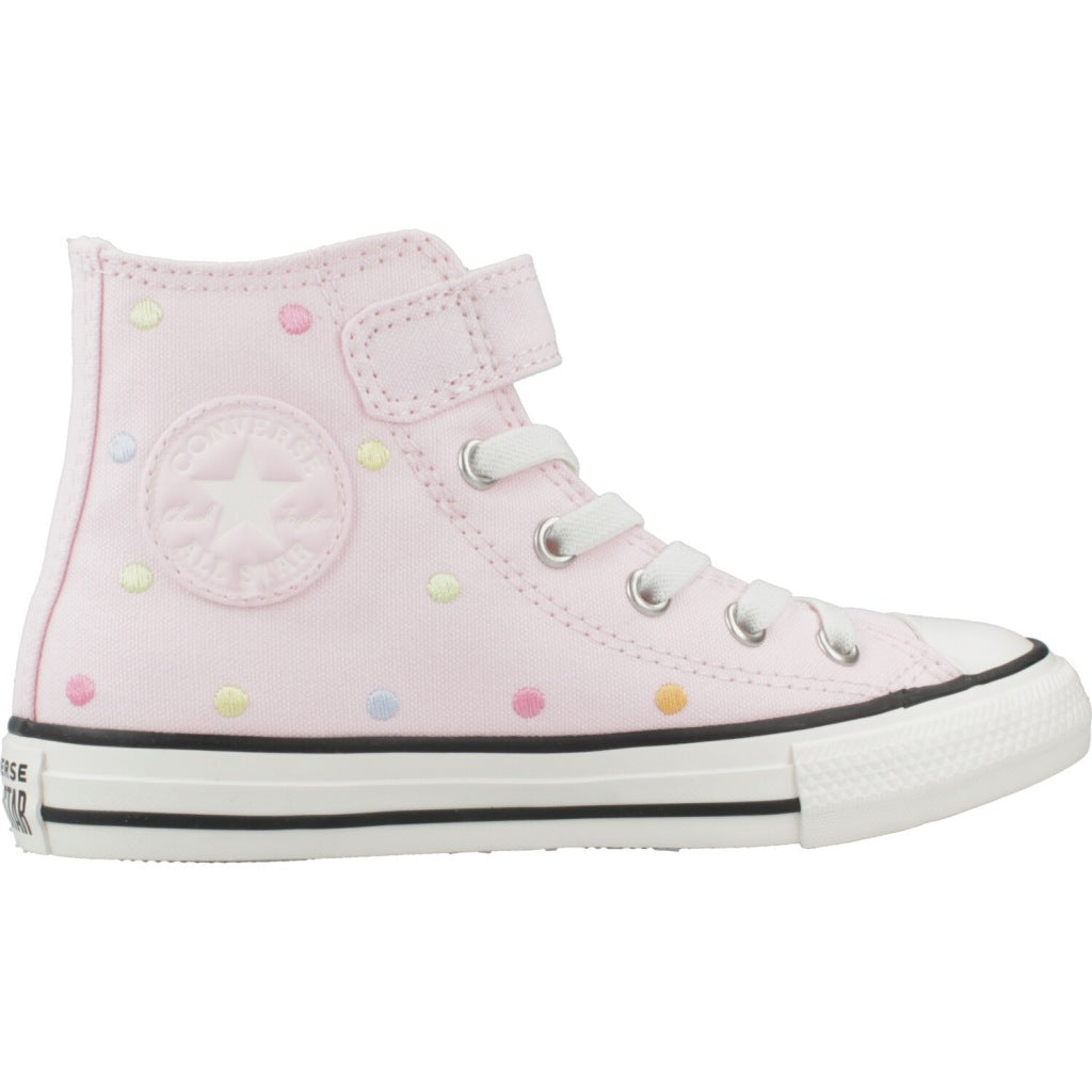 CONVERSE CHUCK TAYLOR ALL STAR EMBROIDERED POLKA DOTS EASY ON en color ROSA  (4)