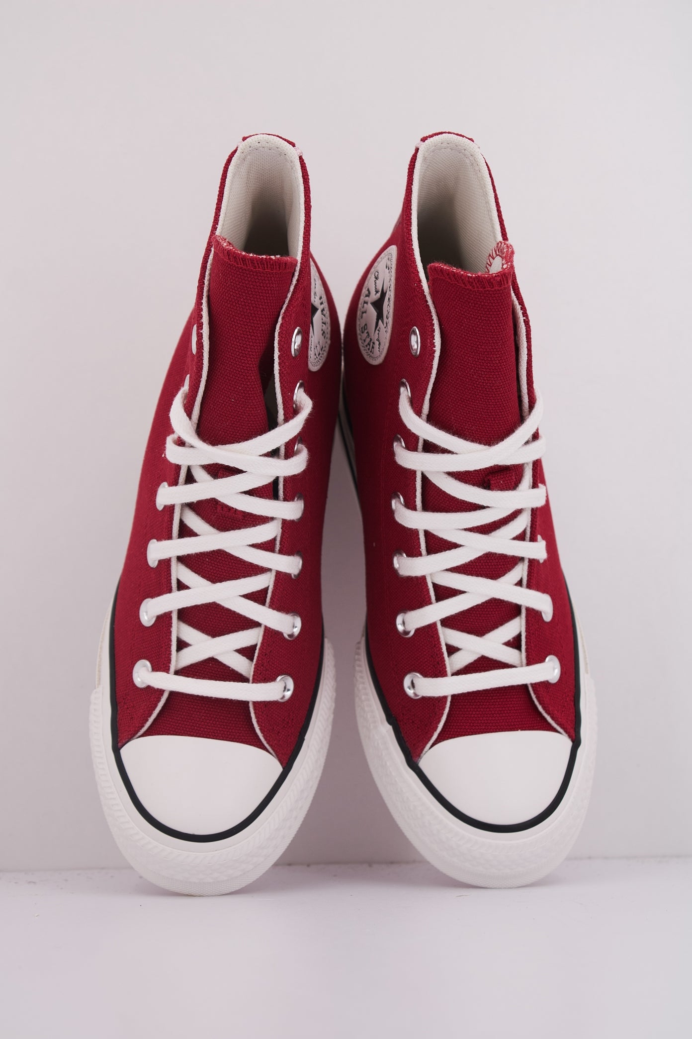 CONVERSE CHUCK TAYLOR ALL STAR WEDGE en color BURDEOS  (3)