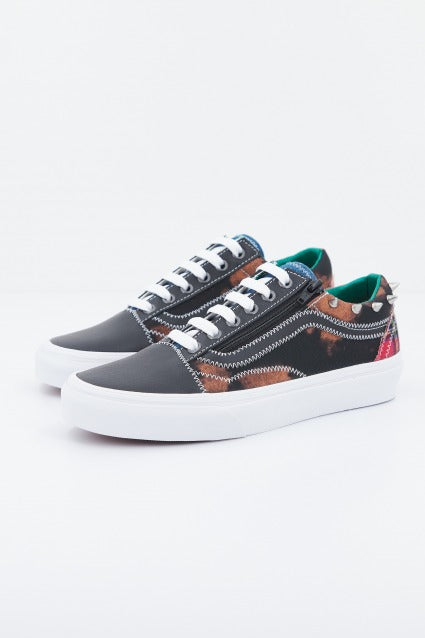 VANS UA OLD SKOOL ZIP en color ANIMAL PRINT  (1)