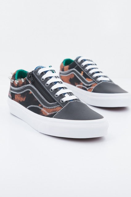 VANS UA OLD SKOOL ZIP en color ANIMAL PRINT  (2)